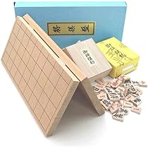 Amazon | 将棋盤セット 国産で しっかり太字の特選将棋駒と新桂